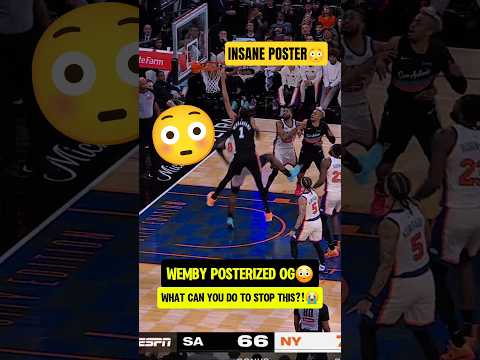 Wemby DUNKED ALL OVER OG😳