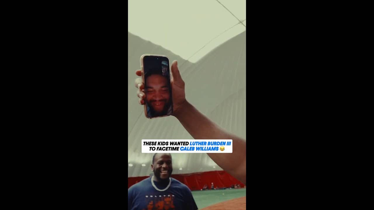 Caleb Williams Makes Kids' Day With FT Call