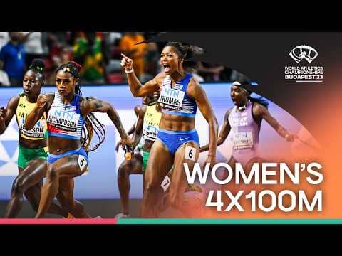 Women's 4x100m Final | World Athletics Championships Budapest 2023