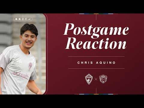 Postgame Reaction | Chris Aquino on earning his first-team opportunity against FC Juárez