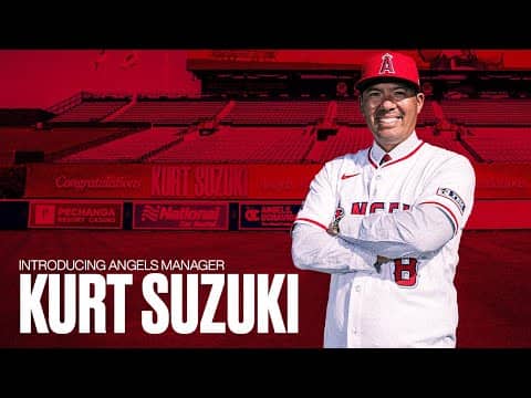 Sit Down with Angels Manager Kurt Suzuki