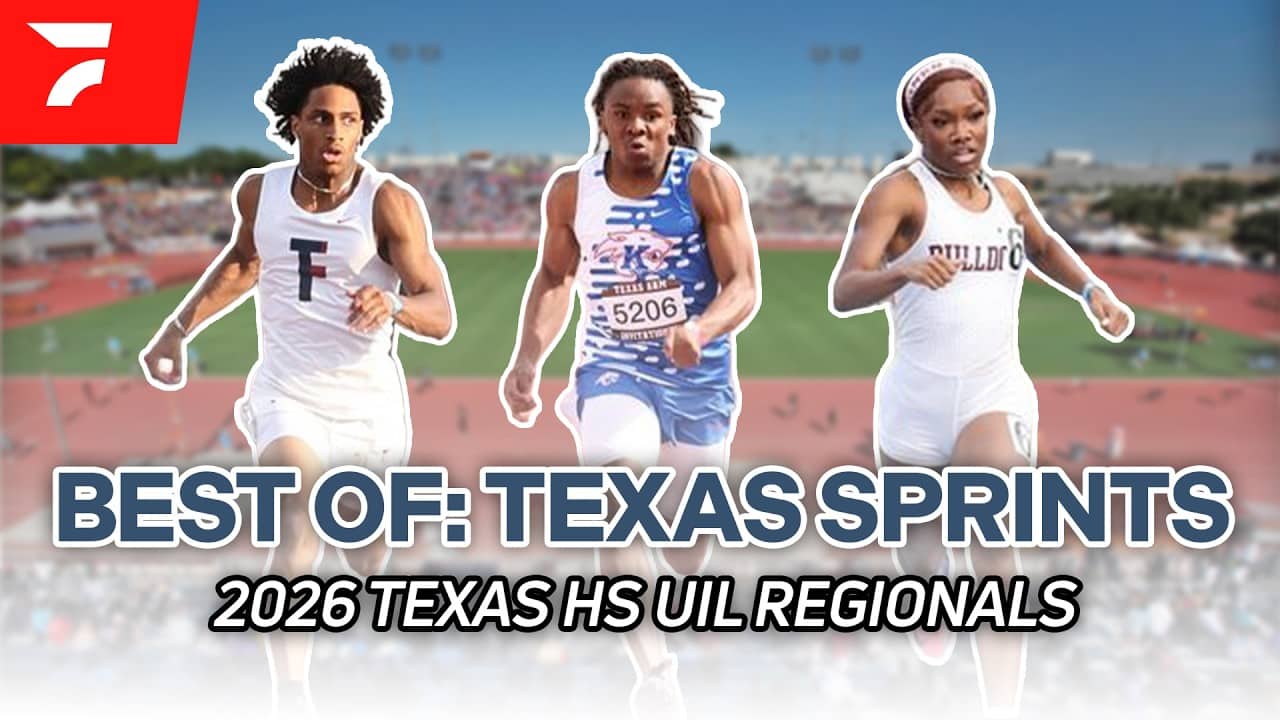 MUST WATCH Texas High School Sprint Races from UIL Regionals 2026