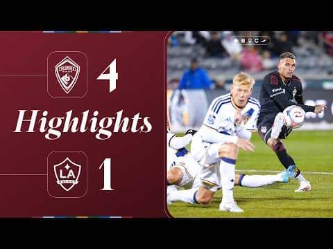 Highlights | Navarro, Manyoma, Yapi spearhead 4-1 defeat of LA Galaxy