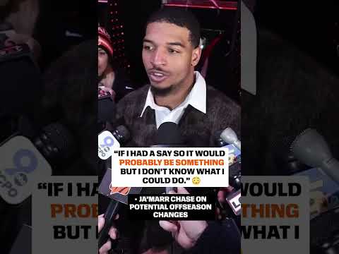 Ja’Marr Chase on the Bengals’ offseason 👀 (via Ben_Baby/X)