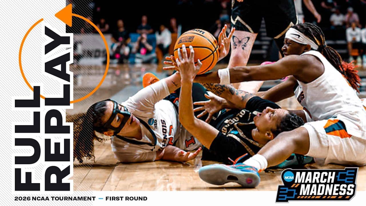 Illinois vs. Colorado: 2026 NCAA women's first round | FULL REPLAY