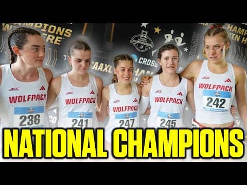 NC State Women Reflect on Winning the 2025 NCAA DI Cross Country Team Title