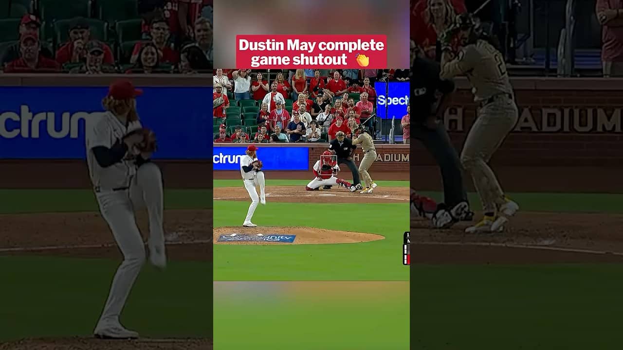 Dustin May finishes off his 1-hit shutout 🔥🔥🔥