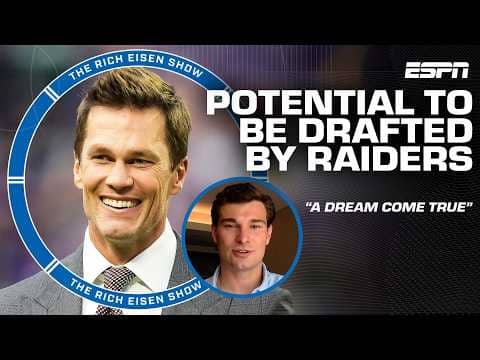 Fernando Mendoza says playing for Tom Brady would ‘mean the world’ to him! | The Rich Eisen Show