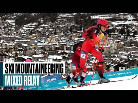𝙇𝙄𝙑𝙀 Winter Olympics! Ski Mountaineering - Mixed Relay | #MilanoCortina2026