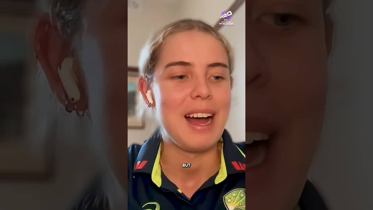 It's a wide open field at the  #T20WorldCup, according to Australia batter Phoebe Litchfield 🤔