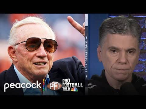 Jerry Jones plans to speak with George Pickens about next contract | Pro Football Talk | NFL on NBC