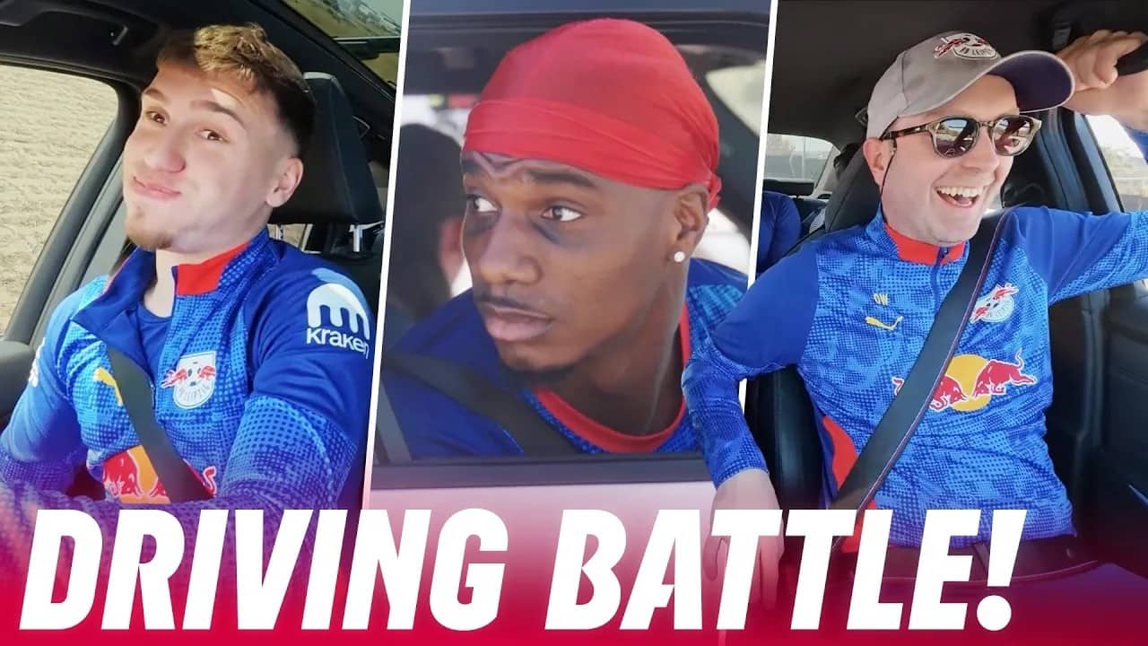 Wer ist RB Leipzigs bester Fahrer? 🏎️💨 | BMW Driving Experience