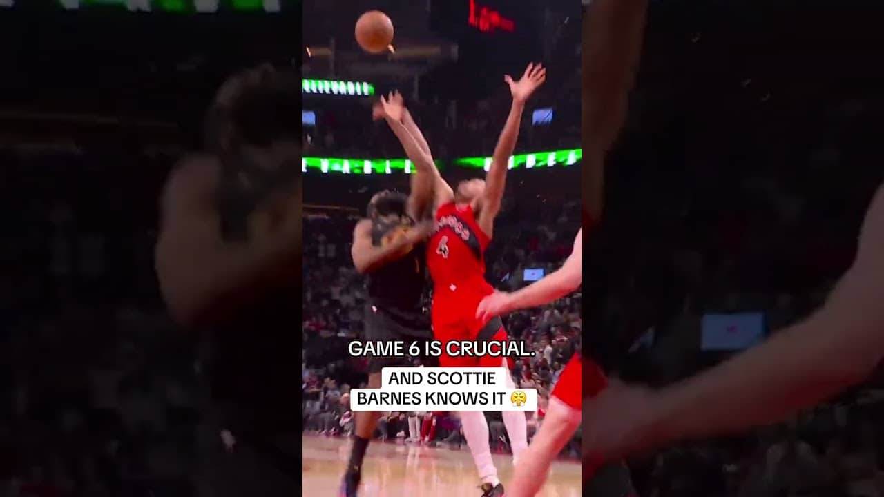 Scottie gets fired up after getting the defensive stop 🔥