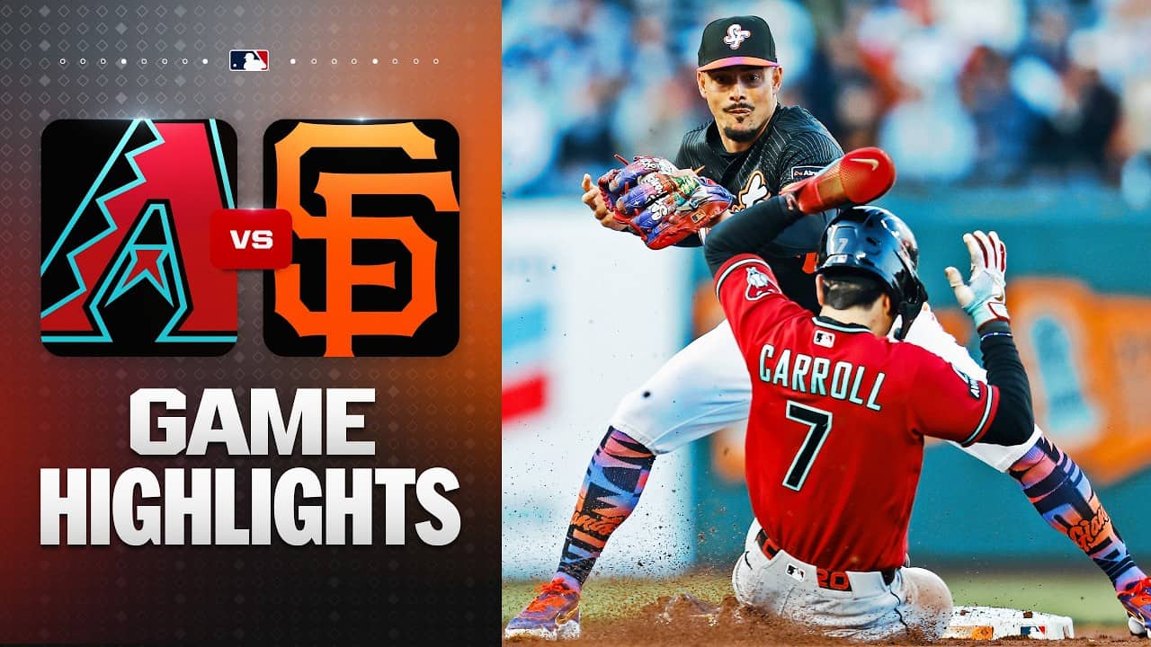 D-backs vs. Giants Game Highlights (5/26/26) | MLB Highlights