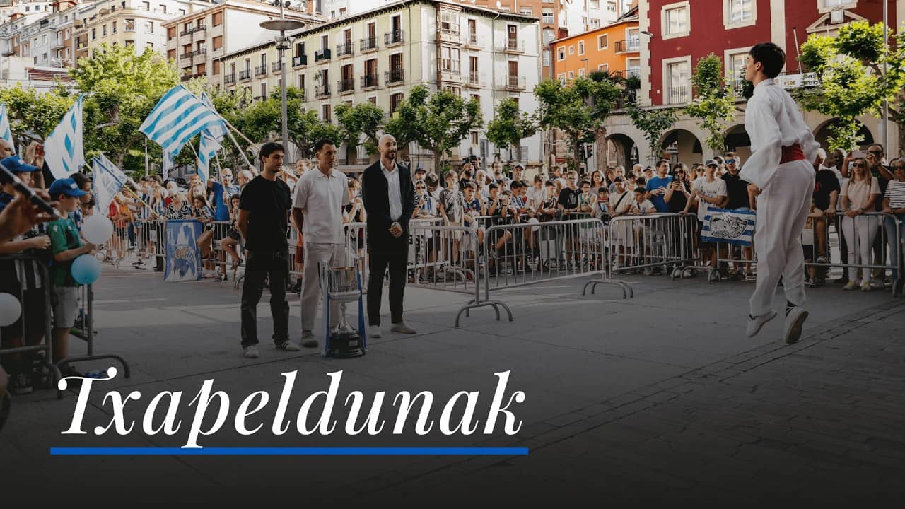 TXAPELDUNAK | Homenajeados en Eibar | Real Sociedad