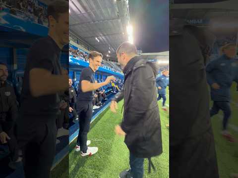 Chacho 🤝 Íñigo Pérez #AlavésRayo #CopaDelReyMAPFRE