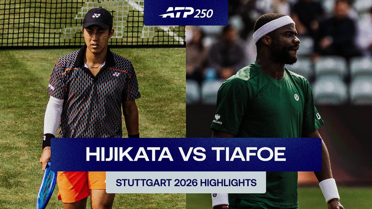 Rinky Hijikata vs. Frances Tiafoe Highlights | Stuttgart 2026 Round 2