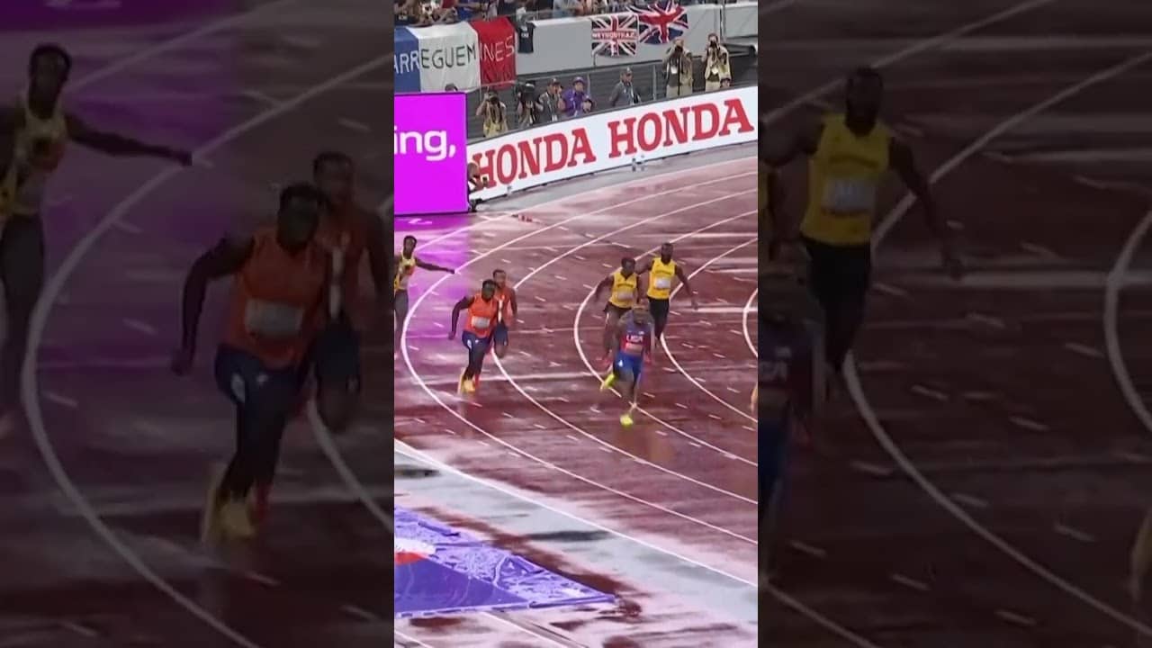 Noah Lyles was UNSTOPABBLE 🔥 #WorldAthleticsChamps