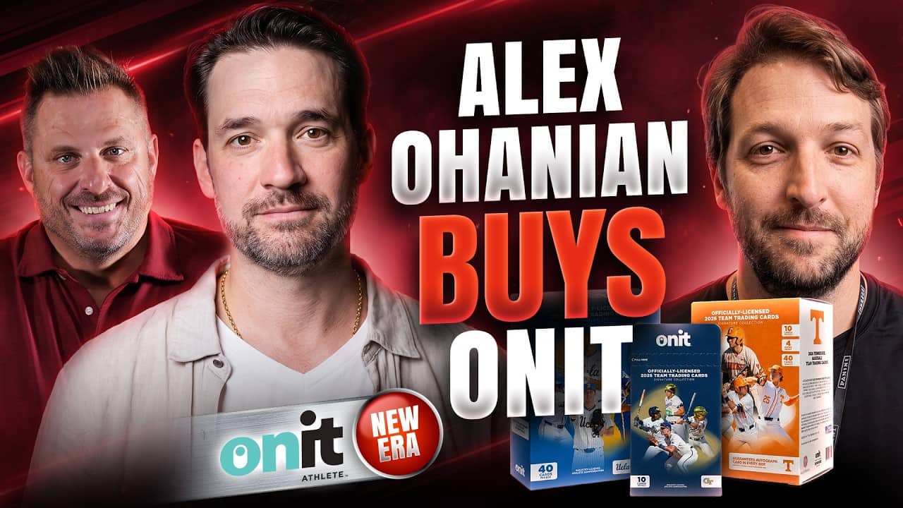 Inside ONIT Athletes New Era: Alexis Ohanian, Gravity Baseball, and College Card Growth