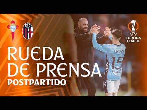Claudio Giráldez: "Tenemos que estar todos unidos"