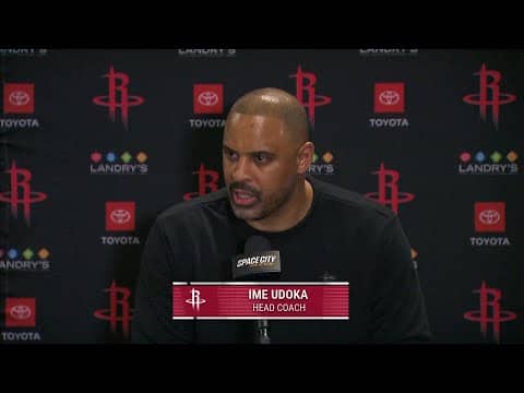 Press Conference by Ime Udoka vs Hornets