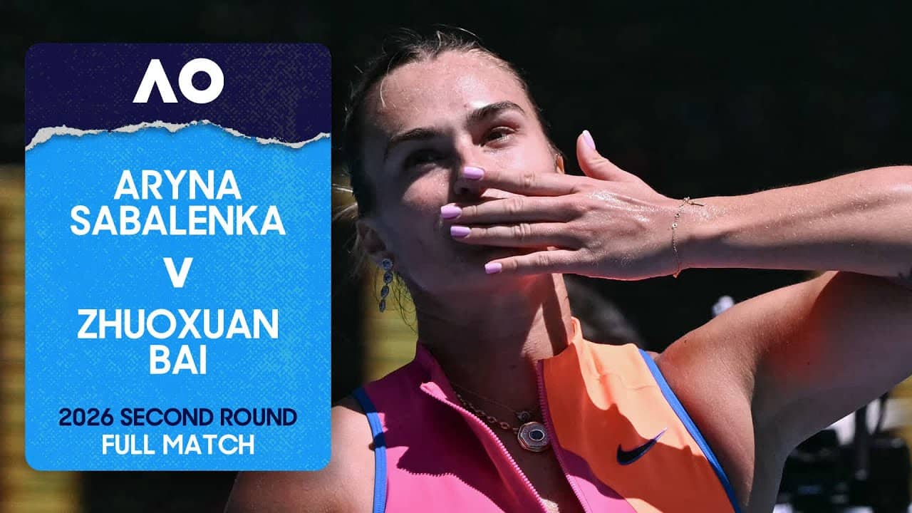 Aryna Sabalenka v Zhuoxuan Bai Full Match | Australian Open 2026 Second Round