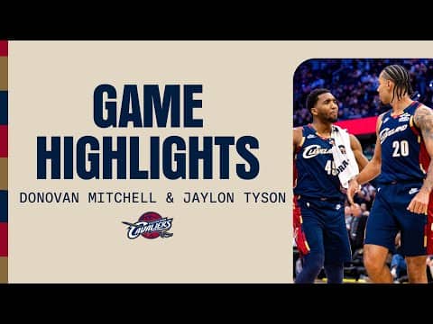 Cavs vs Lakers | Donovan Mitchell & Jaylon Tyson Highlights | 01.28.2026