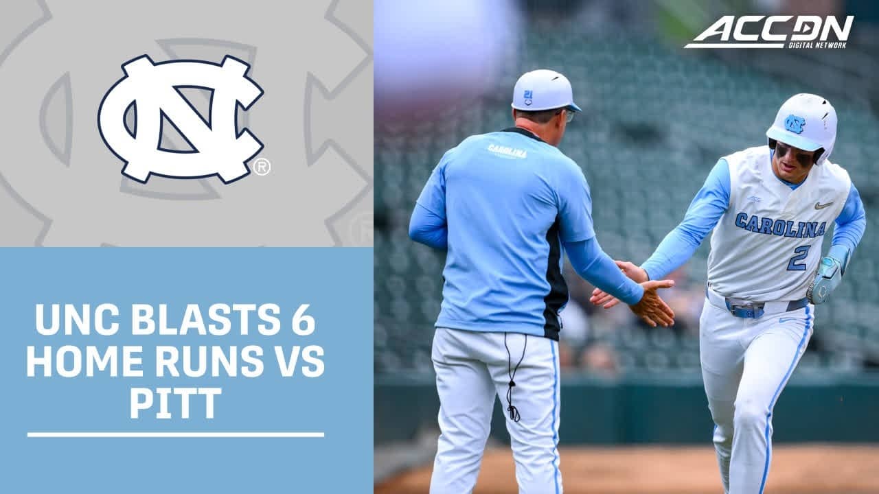 North Carolina Uses The Long Ball To Power Them To The Championship Game