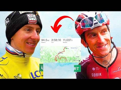 Team INEOS REACT To Tadej Pogačars Leaked Data