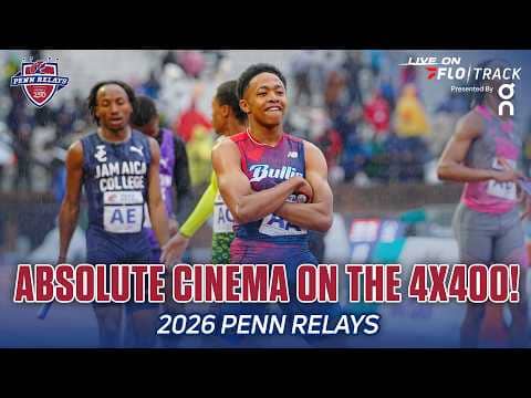 WHAT AN ENDING!!! HS Boy's 4x400m Championship of America at Penn Relays!