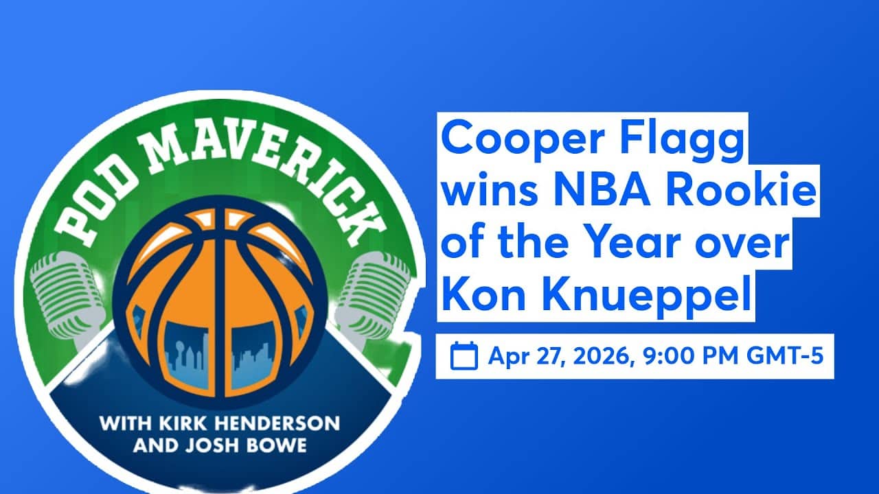 Cooper Flagg wins NBA Rookie of the Year over Kon Knueppel, NBA Playoffs, and More