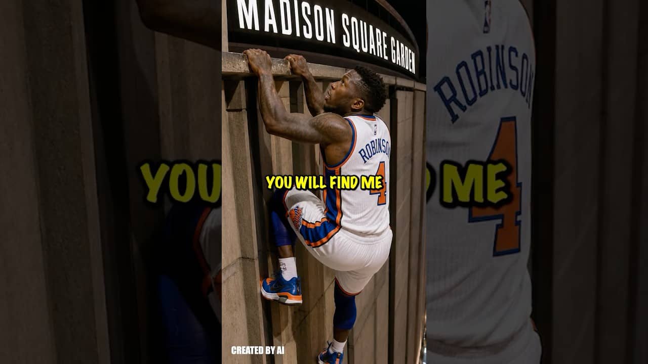 Can't wait to see Nate Robinson climb MSG 🤣
