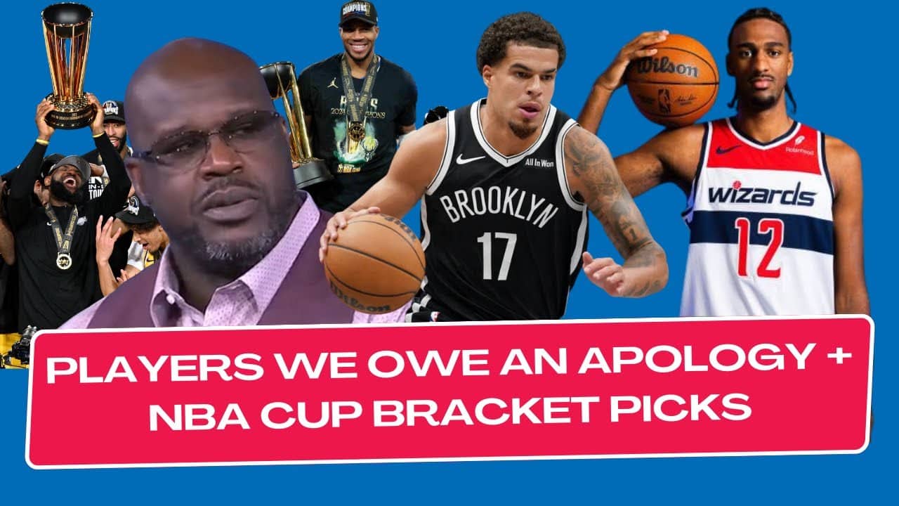 I Apologize I Was Not Familiar With Your Game Draft (2025) + NBA cup picks