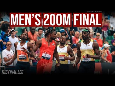 Why Noah Lyles is the CLEAR Gold Medal Favorite After 19.63 Win Over Kenny B | USA Mens 200 Recap