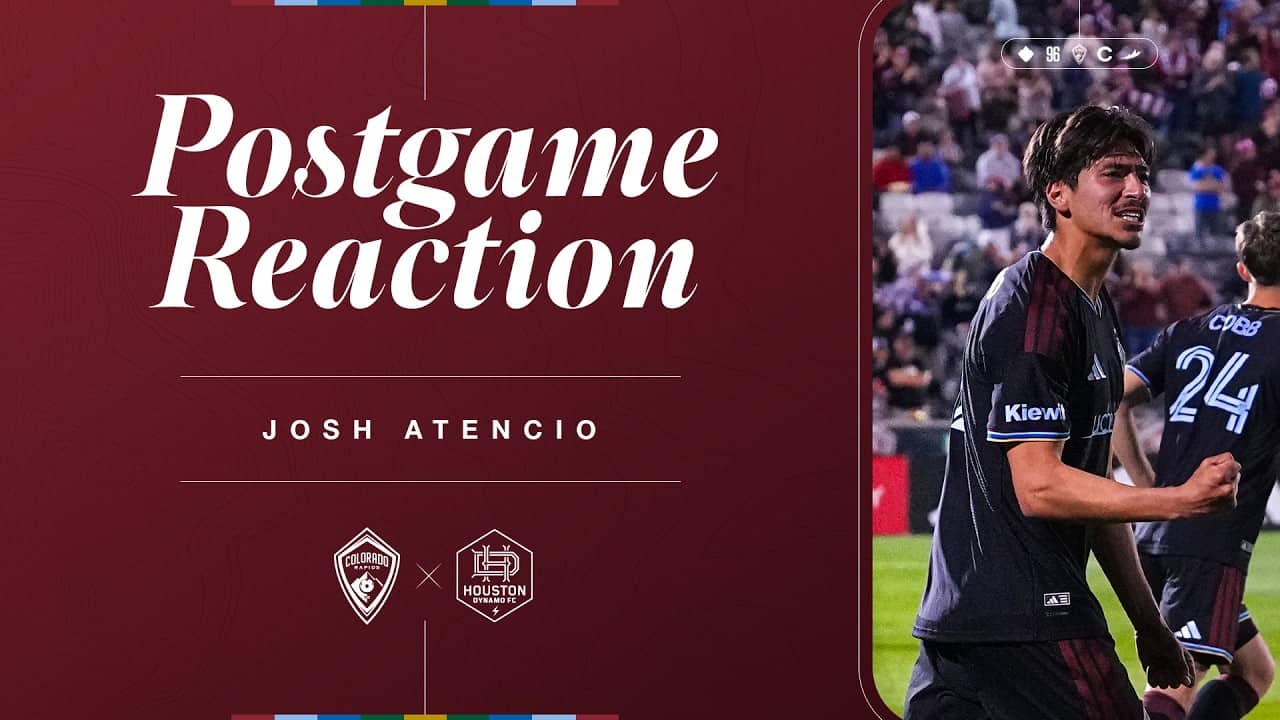 Postgame Reaction | Josh Atencio on Scoring First Goal for the Club