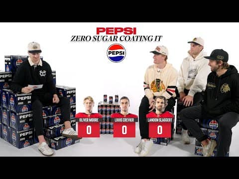 Sam Rinzel Hockey Superstition?👀 | Chicago Blackhawks