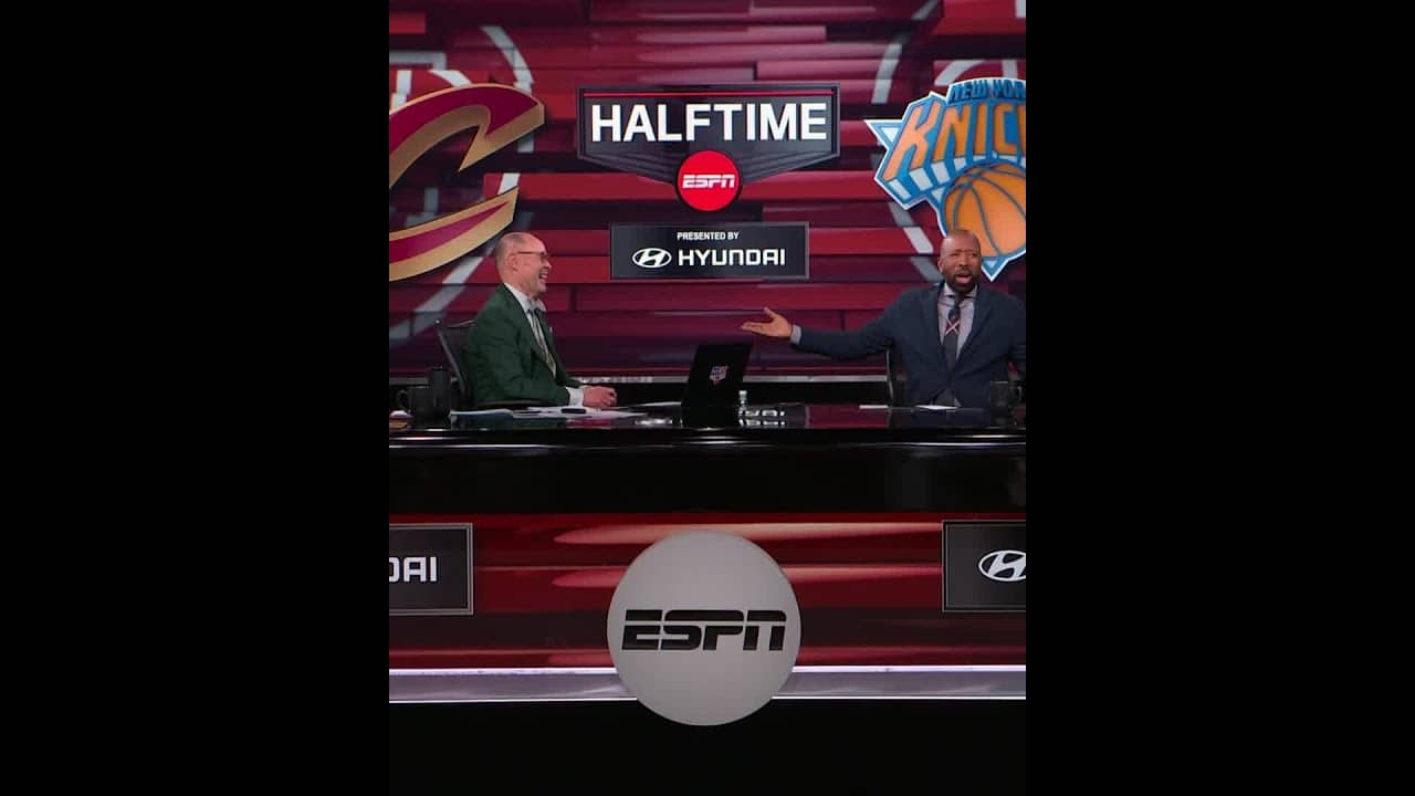 Ernie Johnson beat Kenny "The Jet" Smith to the board 😂