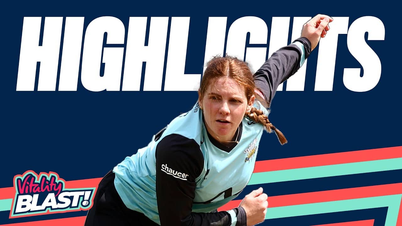 Kaela Moore Takes 5 Wickets  | The Blaze v Surrey Women - Highlights | Vitality Blast 2026