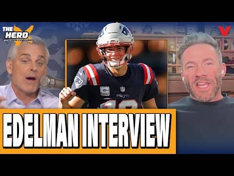 Julian Edelman & Colin Cowherd on FIXING Patriots & Drake Maye, Rams vs. Seahawks | THE HERD NFL
