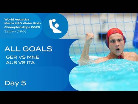 Day 5 Highlights: All Goals Germany vs Montenegro & Australia vs Italy