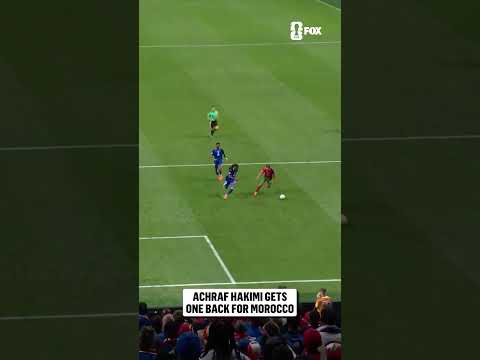 Hakimi reacts quickest to get Morocco on the board