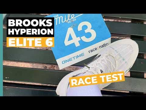 Brooks Hyperion Elite 6 Race Test: Chasing a mile PB at the Ealing Mile