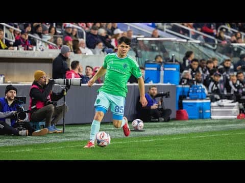 GOAL: Kalani Kossa-Rienzi opens the scoring for the Rave Green