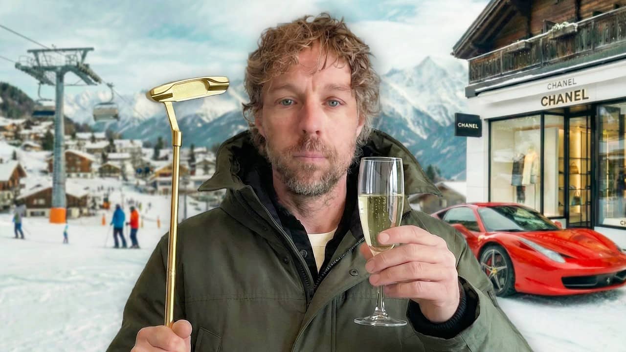 I Played In A Snow Golf Tournament For Billionaires