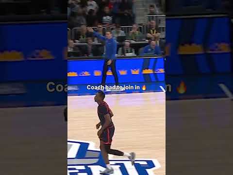 The whole team was in sync 👏 #dukebluedevils #accbasketball #collegebasketball