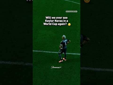 38-year-old Keylor Navas might have just missed his last World Cup opportunity 💔
