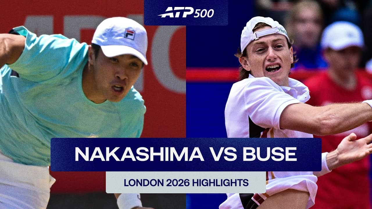 Brandon Nakashima vs. Ignacio Buse Highlights | London 2026 R2