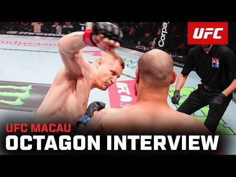 Sergei Pavlovich Octagon Interview | UFC Macau