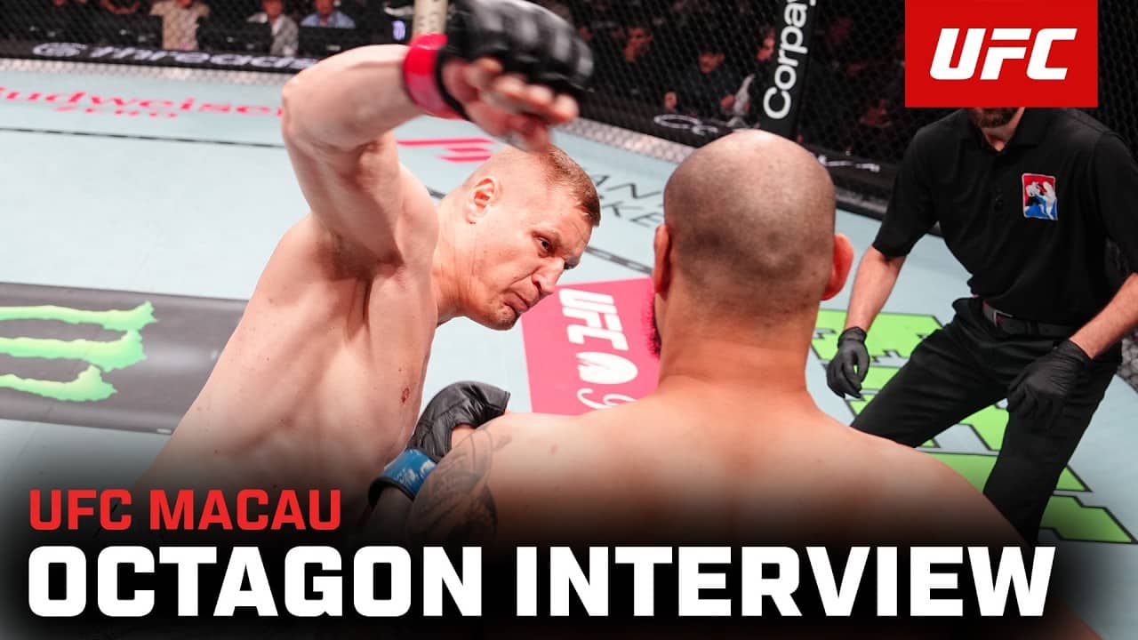 Sergei Pavlovich Octagon Interview | UFC Macau
