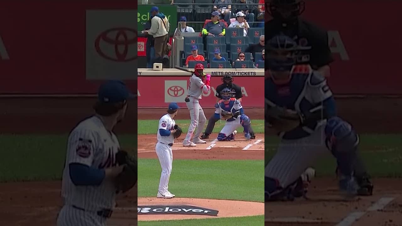 Nolan McLean strikes out the side to start the game 💪 #nymets #baseball #mlb #sports #highlights